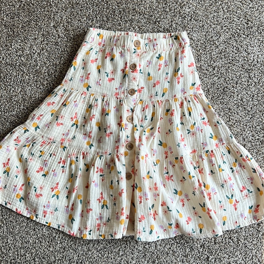 Cat and Jack Girls Midi Skirt